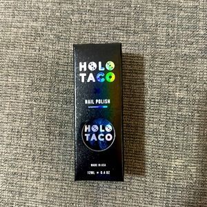 HOLI TACO NAIL POLISH - blue ain’t slick